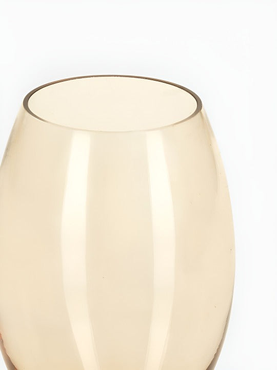 Elegant Glass Vase with Artificial Calla Lily Flowers – Luxury Table Décor for Home